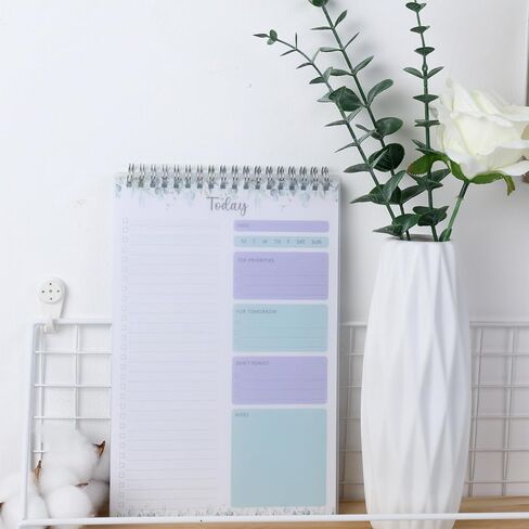 Koogel To Do List Notepad، دفتر مخطط مقاس 8.5 × 11 بوصة، 52 ورقة، قائمة مراجعة مهام المخطط اليومي للعمل والمدرسة والمنزل الشخصي المنظم in Saudi Arabia
