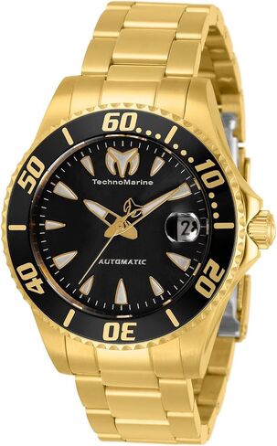 ساعة تكنومارين الأوتوماتيكية (موديل: TM-219082)، ذهبي in Kuwait