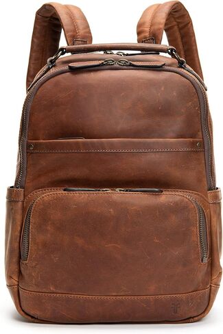 FRYE Logan Backpack Backpack Cognac Antique Pull Up One Size in Saudi Arabia