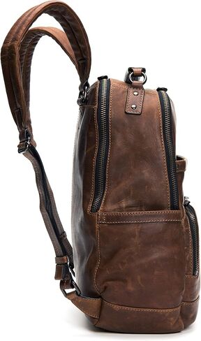 FRYE Logan Backpack Backpack Cognac Antique Pull Up One Size in Saudi Arabia
