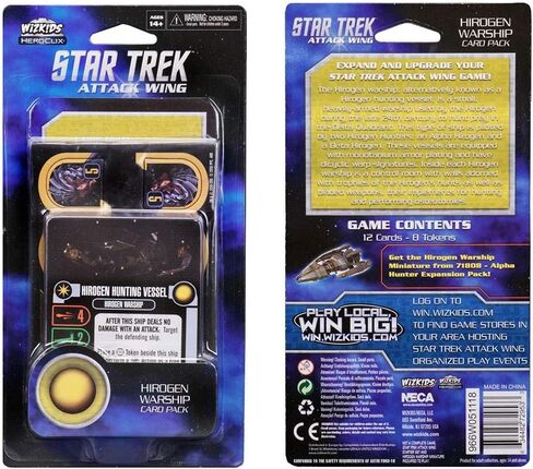 Star Trek Attack Wing: Card Pack Wave 4 Hirogen Warship in Saudi Arabia