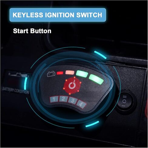 Golf Cart Keyless Ignition Switch System Ignition Switch No Key Required PIN Code Starter Switch Fit for 36V-48V Golf Cart EZGO Club Car Yamaha in Saudi Arabia