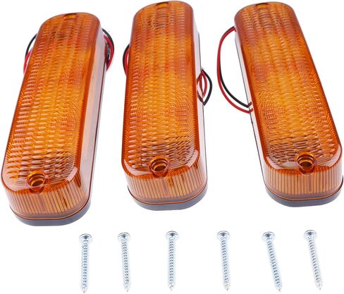 3X LED Cab Warning Light AR60250 Compatible with John Deere Tractor 2030 2630 4030 4230 4430 4630 2350 2550 2750 2755 2940 3055 3150 4050 in Saudi Arabia