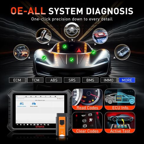 أداة المسح ثنائي الاتجاه OTOFIX D1 PRO 2024، تحديث مجاني لمدة عامين، تشفير ECU، وصول FCA SGW، أكثر من 40 خدمة، اختبار نشط، وظيفة VAG الموجهة، المسح التلقائي 2.0، CANFD وDOIP، متقدم من D1 Lite in Kuwait