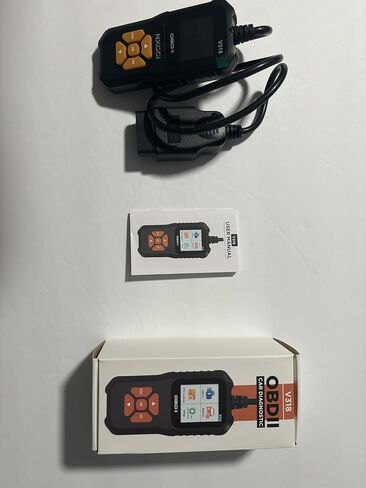 Universal Car OBD2 Scanner: Engine Fault Code Scanner, Check Engine Light and Emission Monitor Status, Real-time Battery Voltage Tester – V318 Color TFT OBDII CAN Diagnostic Scan Tool in Saudi Arabia