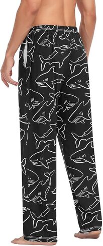 Mens Pajama Pants Men's Pajama Bottoms Soft Sleep Lounge Pj Pants in Saudi Arabia
