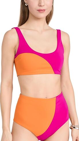 Mara Hoffman Women's Lira Bikini Top in Saudi Arabia