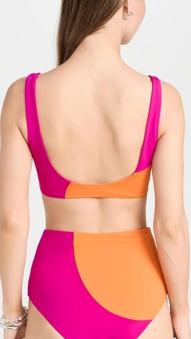Mara Hoffman Women's Lira Bikini Top in Saudi Arabia