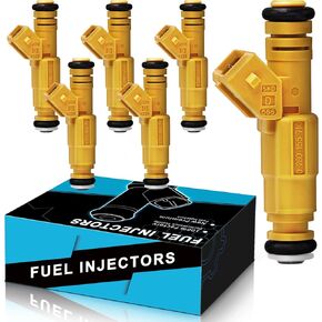 0280155710 High Performance Fuel Injectors For:-Jeep Grand Cherokee Wrangler Cherokee Comanche 1989 1990 1991 1992 1993 1994 1995 1996 1997 1998 Set of 6 Replace OE# 0280155700