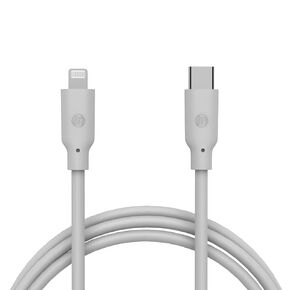 1.5M (5 Feet) USB-C to Lightning Fast Charging Cable, Silicone Gel, PD (Power Delivery), MFi Certified - Compatible with iPhone 14/13/12/11, X/XS, Pro/Pro Max, Plus, iPad - Grey