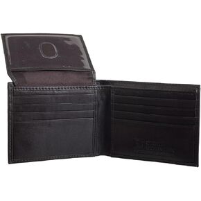 Stone Mountain Boxed Full Grain Passcase Leather Wallet Brown RFID Protection