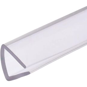 Edge Trims (5M/16.4Feet) 1Pcs, PVC U-Seal Fits 10-12mm Edge Seal Strip - for Home Door Window Seals, Transparent