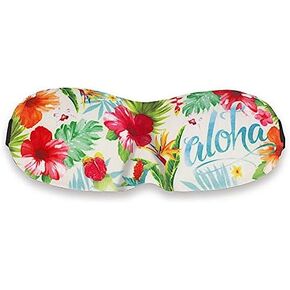 Island Travel Sleep Eye Mask - Aloha Floral