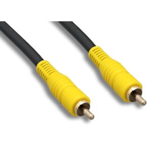 ZCAAF7MM-06 Premium RCA Composite Video Cable, M/RG59U, 6', 75ohm