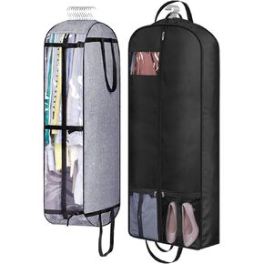 MISSLO 50" Garment Bag Bundle with 54" Garment Bag