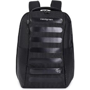 Hedgren Handle Medium Backpack, Grey/Green, One Size