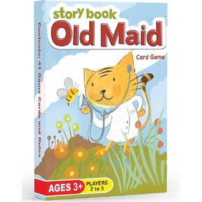 Arizona GameCo Story Book Old Maid, a Family Card Game for Kids Age 3 and Up – No Reading Required to Play – a Super Cute Classic for Families, Classroom, Stocking Stuffer or Gift Idea