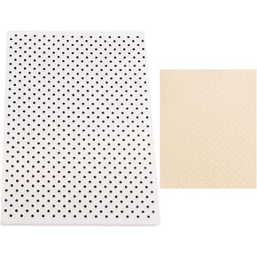 Polka Dots Plastic Embossing Folders for Cards Making Dots Texture Embossing Stencils for DIY Paper Crafts Scrapbooking Album Photo Decoration