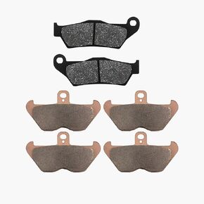 AHL Front and Rear Brake Pads Set for BMW R1100RT R1100 RT 1994-2001 R1100 GS/R 1993-2001 R1150 GS (ABS&Non ABS) 1998-2001