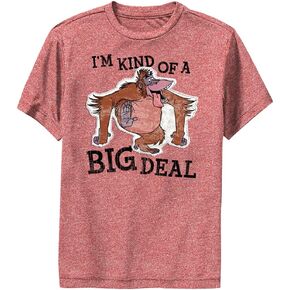 Disney Jungle Book Louie Suprima-Dsjb0005dl2_redblk Boys Short Sleeve Tee Shirt