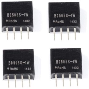 4 Pcs B0505S-1W DC-DC Isolated Converter 5V to 5V Power Supply Module 4 Pins Power Module