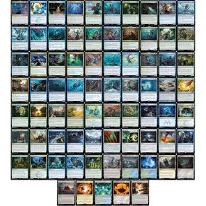 Elite Commander Merfolk Deck - Simic Blue Green - Hakbal of The Surging Soul - EDH cEDH - 100 Card - Custom Magic The Gathering Deck - Very Strong!
