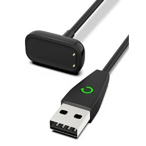 Bicmice Charger Cable for Fitbit Charge 5 Luxe Fitness & Health Tracker 1M Replacement Fitbit Charge 5 Luxe Charging Cable Cord with Restart Button.