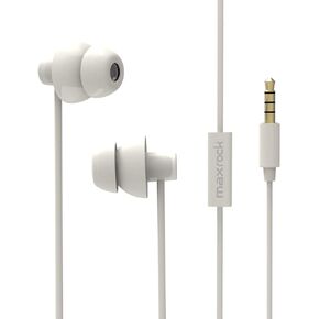 Sleep Headphones, MAXROCK Ultra Soft Comfortable In-ear Earphones w Mic and Volume Control Sound Blocking Earplugs Earbuds for Sleeping, Snoring, Bedtime, Relaxation, Air Travel, Insomnia & Meditation
