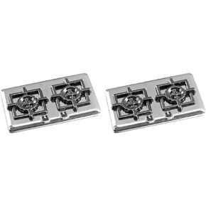 2Pcs Miniature Stove Model Simulation Cook Stove Dollhouse Kitchen Accessory