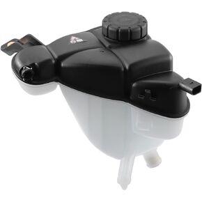 X AUTOHAUX Coolant Radiator Reservoir Tank 2515000049 Coolant Overflow Expansion Bottle with Cap and Sensor for Mercedes-Benz R350 2013