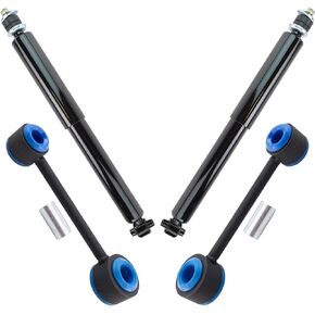 TRQ Rear Suspension Kit Compatible with 2005-2014 Ford Mustang