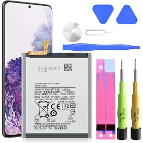 4500mAh Galaxy S20 Plus Battery,High Capacity Replacement Battery for Samsung Galaxy S20 Plus EB-BG985ABY EB-BG781ABY M-G985 SM-G985F S20+ 5G with Repair Tool Kits