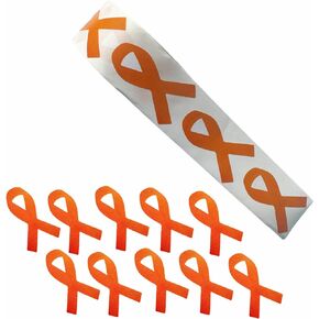 Pink Ribbon Stickers, 500 pcs Breast Cancer Awareness PVC Material, Waterproof, for Fundraising, Charity Events and Support Groups