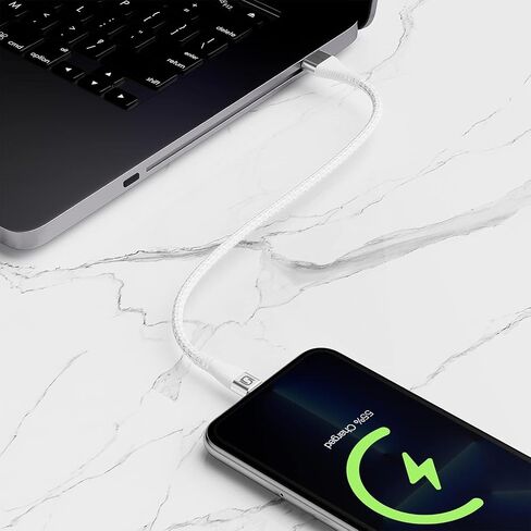 Short iPhone Charger Cord 1 Foot 4Pack [Apple MFi Certified] iPhone Cable Braided USB A to Lightning Cable Compatible with iPhone 14 13 12 11 Pro Max Mini XS XR 8 7 6s SE, iPad/iPod/AirPods in Saudi Arabia