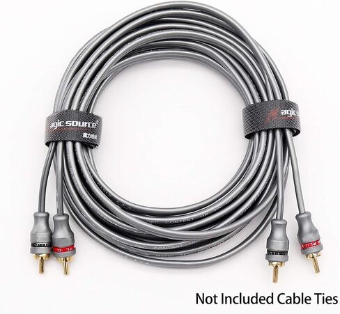 Magic source Amp Wiring Kits 8 Gauge 5M/16.4Feet OFC Power Cable+Copper RCA Cable+60A Mini Fuse Holder+Trigger Wire for Car Audio Amplifier Installation Wiring Kit (8 Gauge) in Saudi Arabia