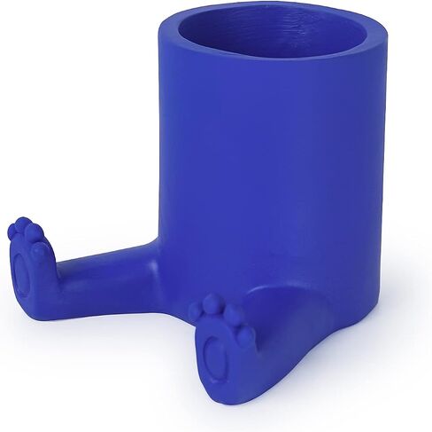 DreamsEden Pen Pencil Holder with Phone Stand, Cute Pencil Cup for Desk Resin Pen Container Gift for Boy Girls Cell Phone Stand Desk Accessories and Stationary Holder for Office Classroom Home (Black) in Kuwait