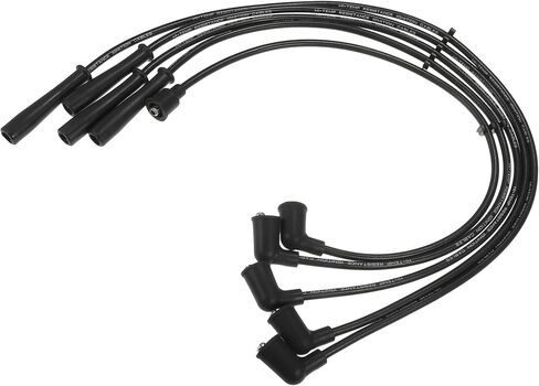 ACROPIX Car Spark Plug Coil Wires Ignition Coil Harness Cable 7mm Fit for Nissan 200SX 510 610 - Pack of 5 in Saudi Arabia
