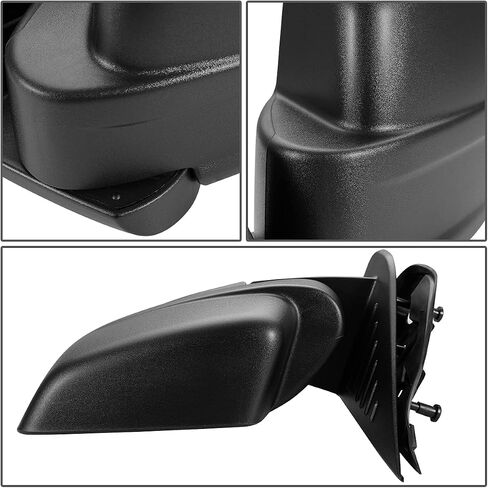 DNA Motoring OEM-MR-CH1320371 Left Side Mirror Compatible with 2008-2012 Liberty Heated Powered Adjustment Foldable Rear View Mirror in Saudi Arabia