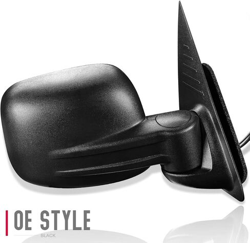 DNA Motoring OEM-MR-CH1320371 Left Side Mirror Compatible with 2008-2012 Liberty Heated Powered Adjustment Foldable Rear View Mirror in Saudi Arabia