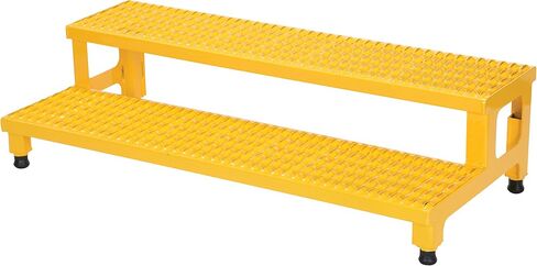 Vestil ASP-48 Adjustable Step Mate Stand, Steel, 48" Width, 24" Depth, 500 lbs Capacity in Saudi Arabia