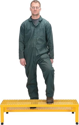 Vestil ASP-48 Adjustable Step Mate Stand, Steel, 48" Width, 24" Depth, 500 lbs Capacity in Saudi Arabia