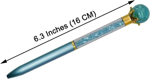 Maydahui 12 PCS Crystal Crown Ballpoint Pen Retractable Bling Pen Black Ink for Women Girls Wedding School in Saudi Arabia