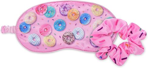 iscream Silky Satin, Fully Lined Sleep Mask and Matching Scrunchy Set - Beary Sweet Gummi Bear in Saudi Arabia