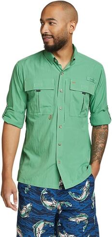 Eddie Bauer Men's UPF Guide 2.0 Long-Sleeve Shirt in Saudi Arabia