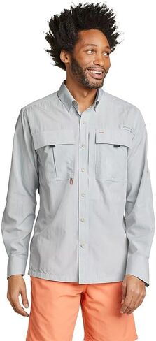 Eddie Bauer Men's UPF Guide 2.0 Long-Sleeve Shirt in Saudi Arabia