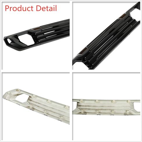 LABLT Gloss Black Front Lower Bumper Filler Replacement for GMC Sierra 1500 AT4/Denali 2019-2021 84176747 in Saudi Arabia