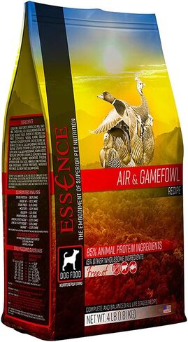 وصفة طعام الكلاب الجافة من Essence Air & Gamefowl، 4 رطل in Kuwait