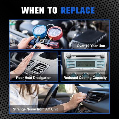 ضاغط تكييف هواء مكيف الهواء مع قابض، متوافق مع Toyota Camry 2007-2009/RAV4 2006-2008 2.4L FWD GAS، ضاغط تكييف الهواء، استبدال # CO 11178JC، 8831006240 in Kuwait