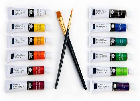 Royal & Langnickel Paint 12PK 12/PKG, 0.4 Fl Oz (Pack of 12), Acrylic Set in Saudi Arabia
