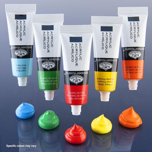 Royal & Langnickel Paint 12PK 12/PKG, 0.4 Fl Oz (Pack of 12), Acrylic Set in Saudi Arabia